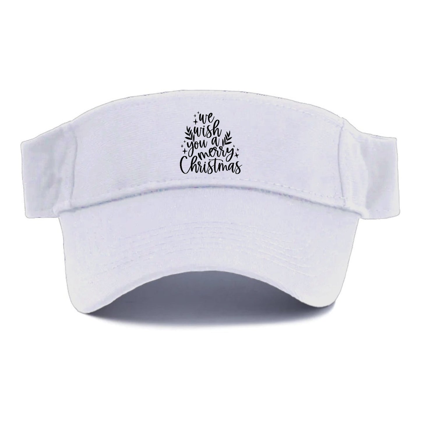 Winter Wonderland We Wish You A Merry Christmas Visor