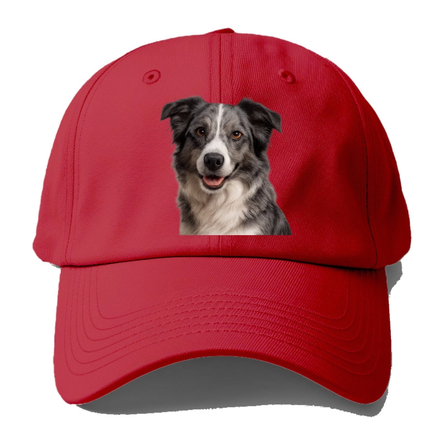 Blue Merle Border Collie Agile Mind Baseball Cap