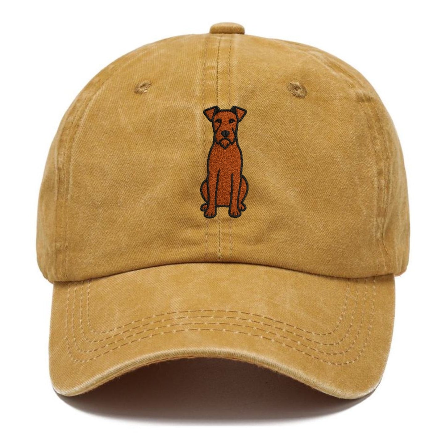 Irish Terrier Red Colored Sitting Pose Classic Cap