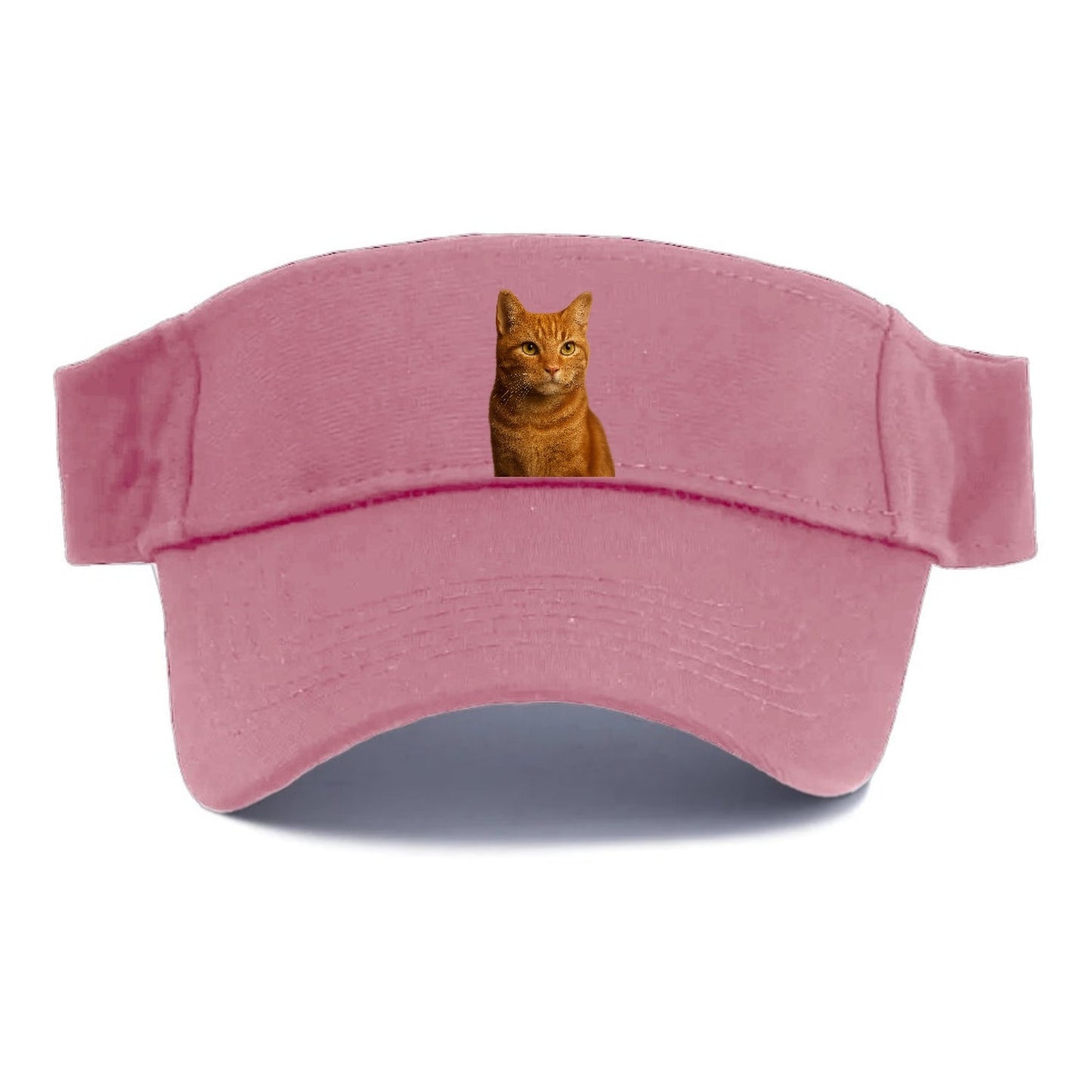 Orange Tabby Cozy Companion Visor