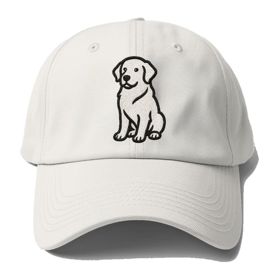 Golden Retriever Curious Charm Baseball Cap