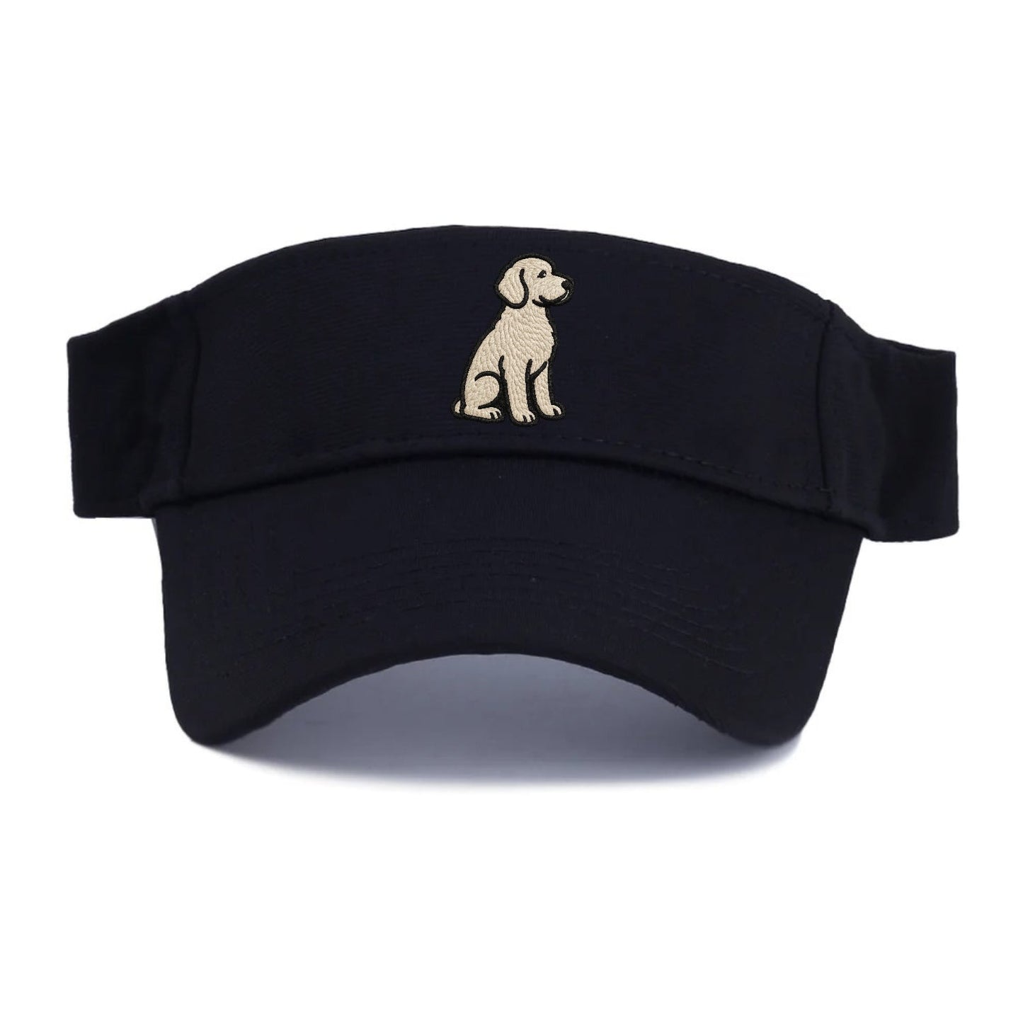 Labradoodle Curly Cream Charm Visor