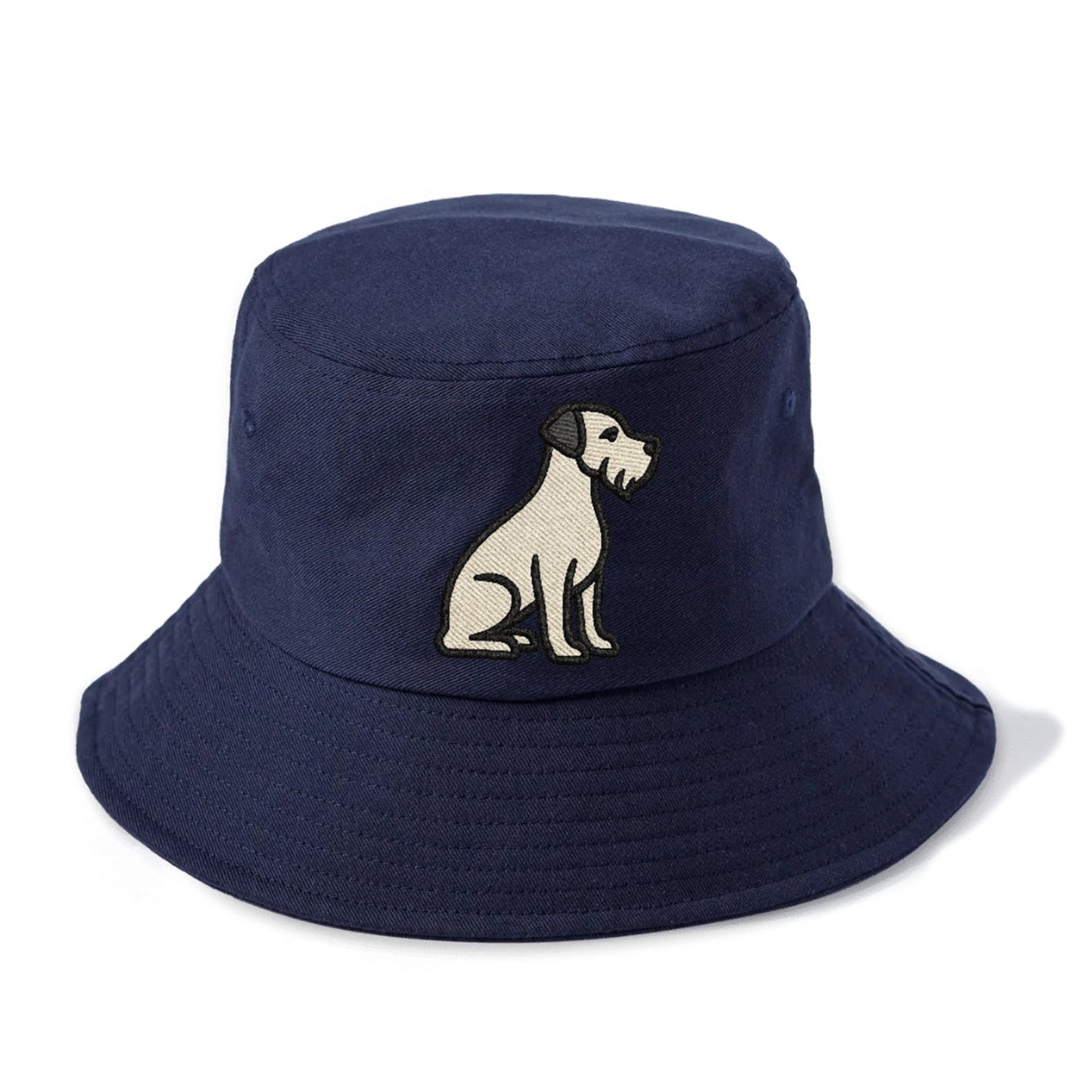 Cesky Terrier Gray Design Bucket Hat