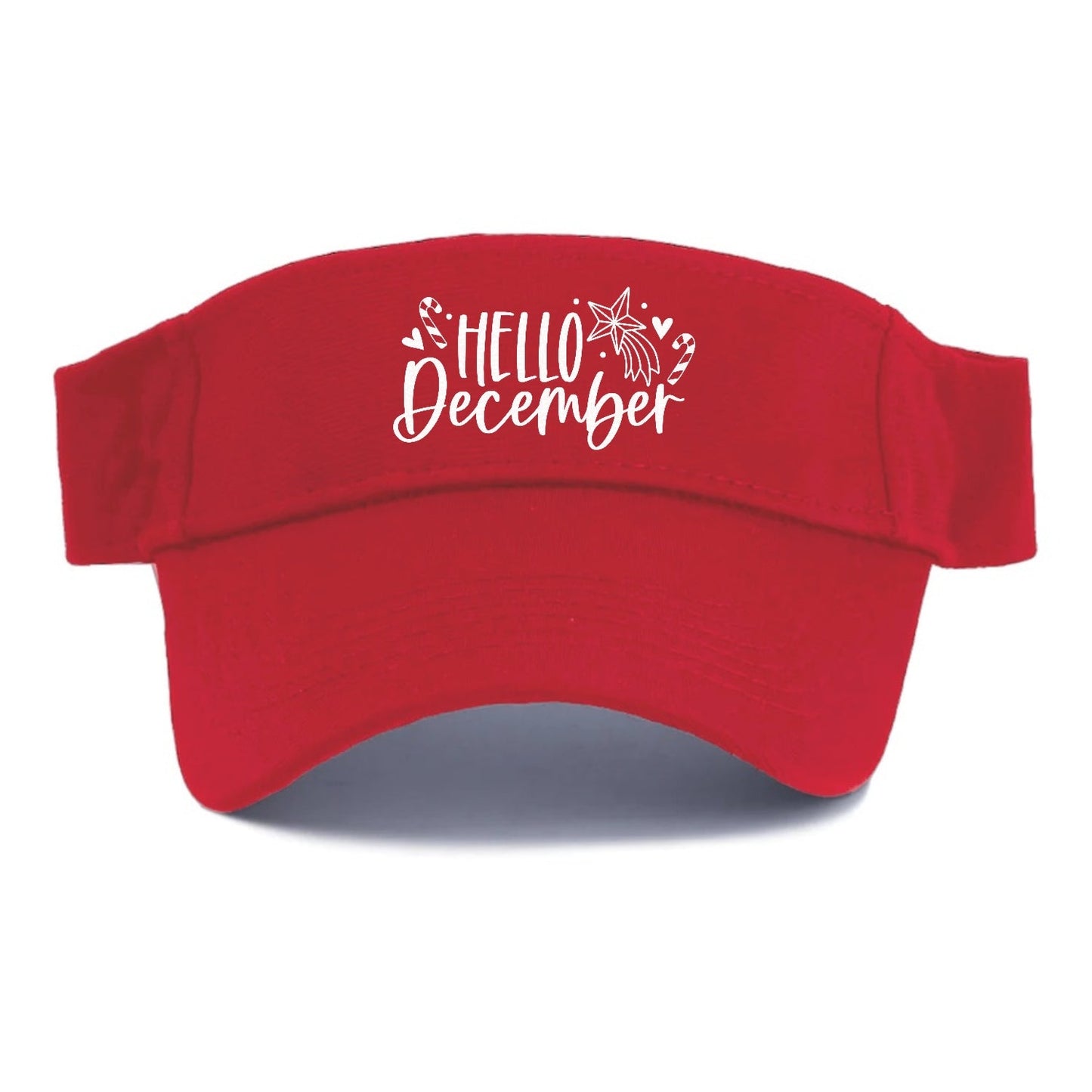 Winter Wonderland Hello December Visor