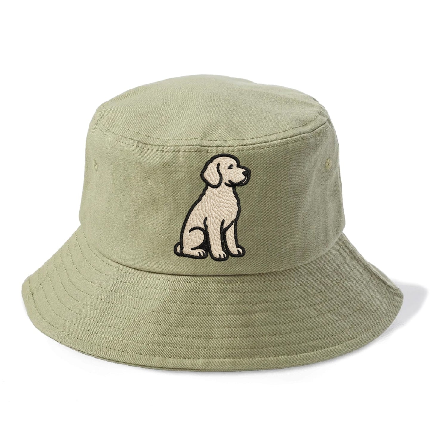 Labradoodle Curly Cream Charm Bucket Hat