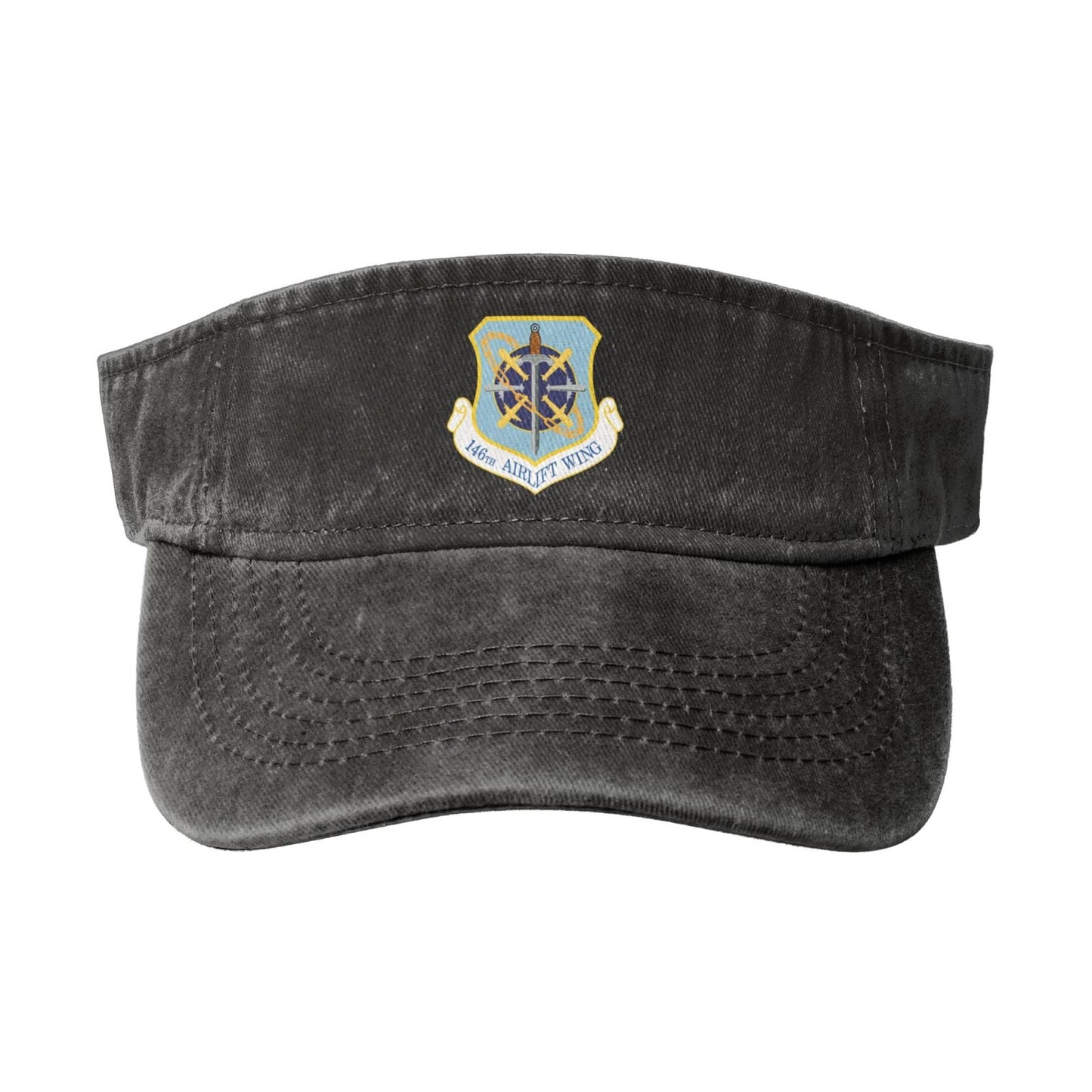146th Airlift Wing Printing adjustable Empty Top Baseball Sun Cap unisex outdoor sport hat veterans gift
