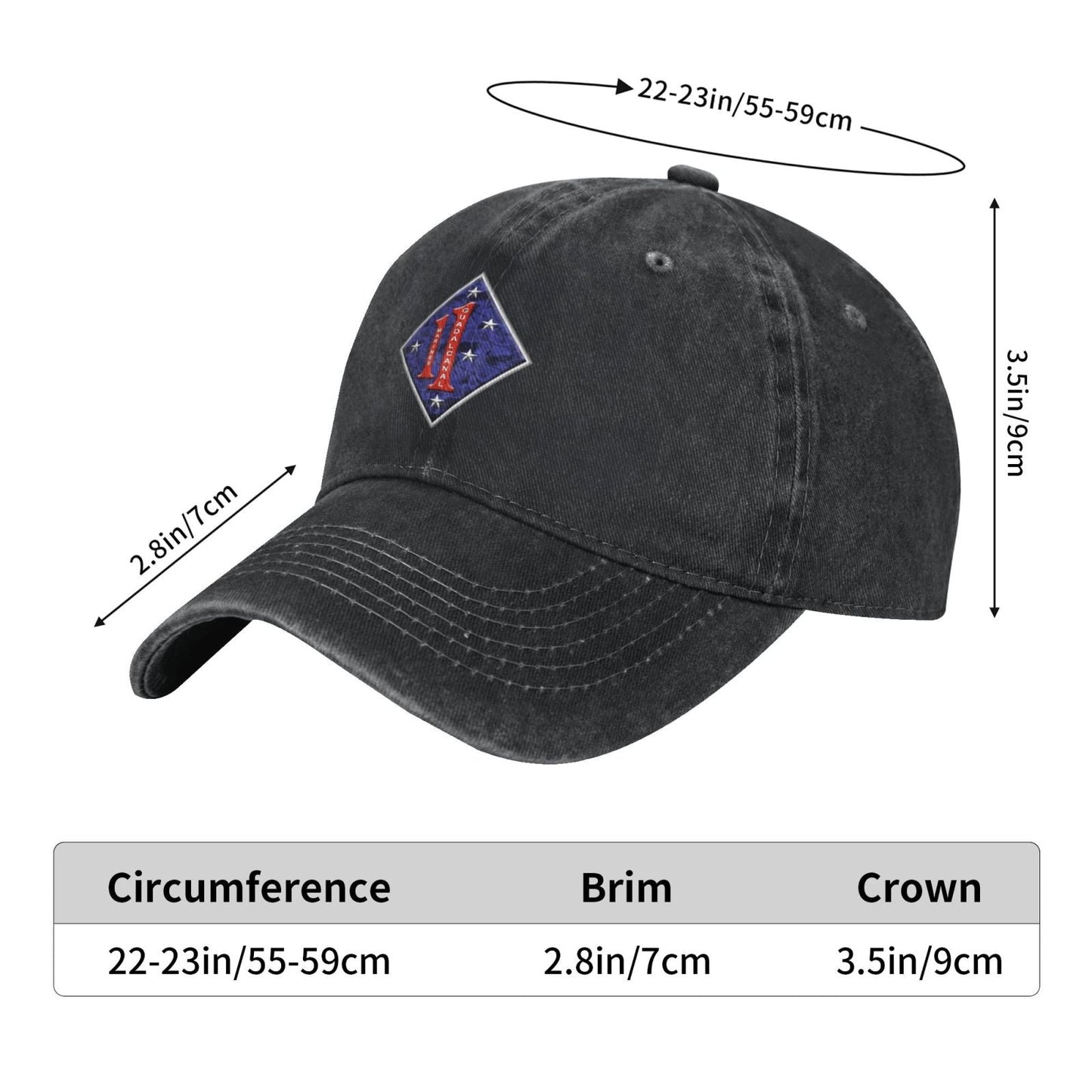 1st Marine Regiment Printed unisex baseball cap adjustable cap veteran gift