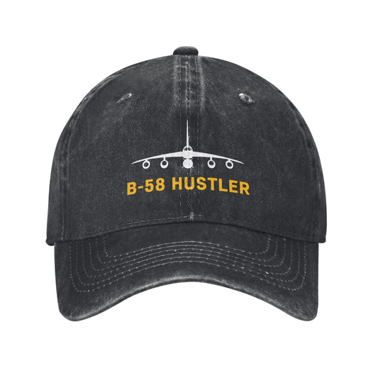 B-58 Hustler Printing unisex baseball cap adjustable hats Outdoor leisure hat veteran gift