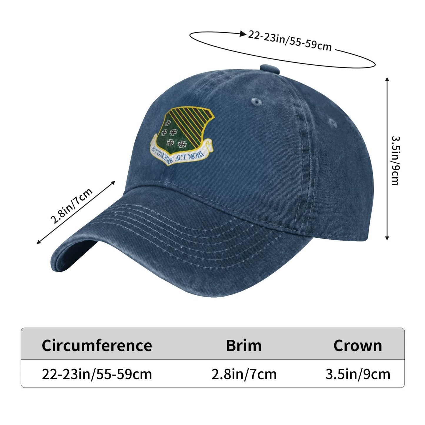 1st Fighter Wing Printed unisex baseball cap adjustable cap veteran gift
