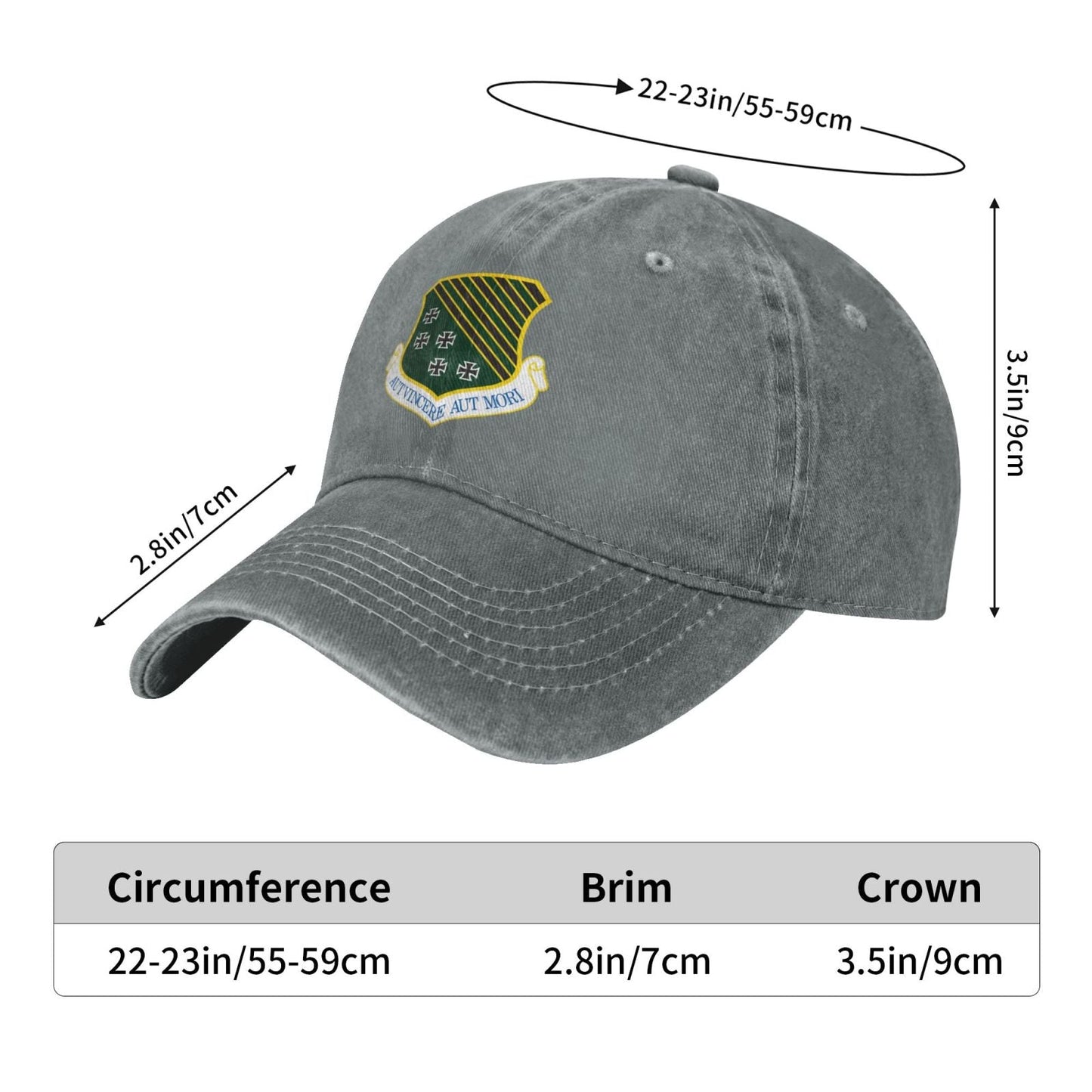 1st Fighter Wing Printed unisex baseball cap adjustable cap veteran gift