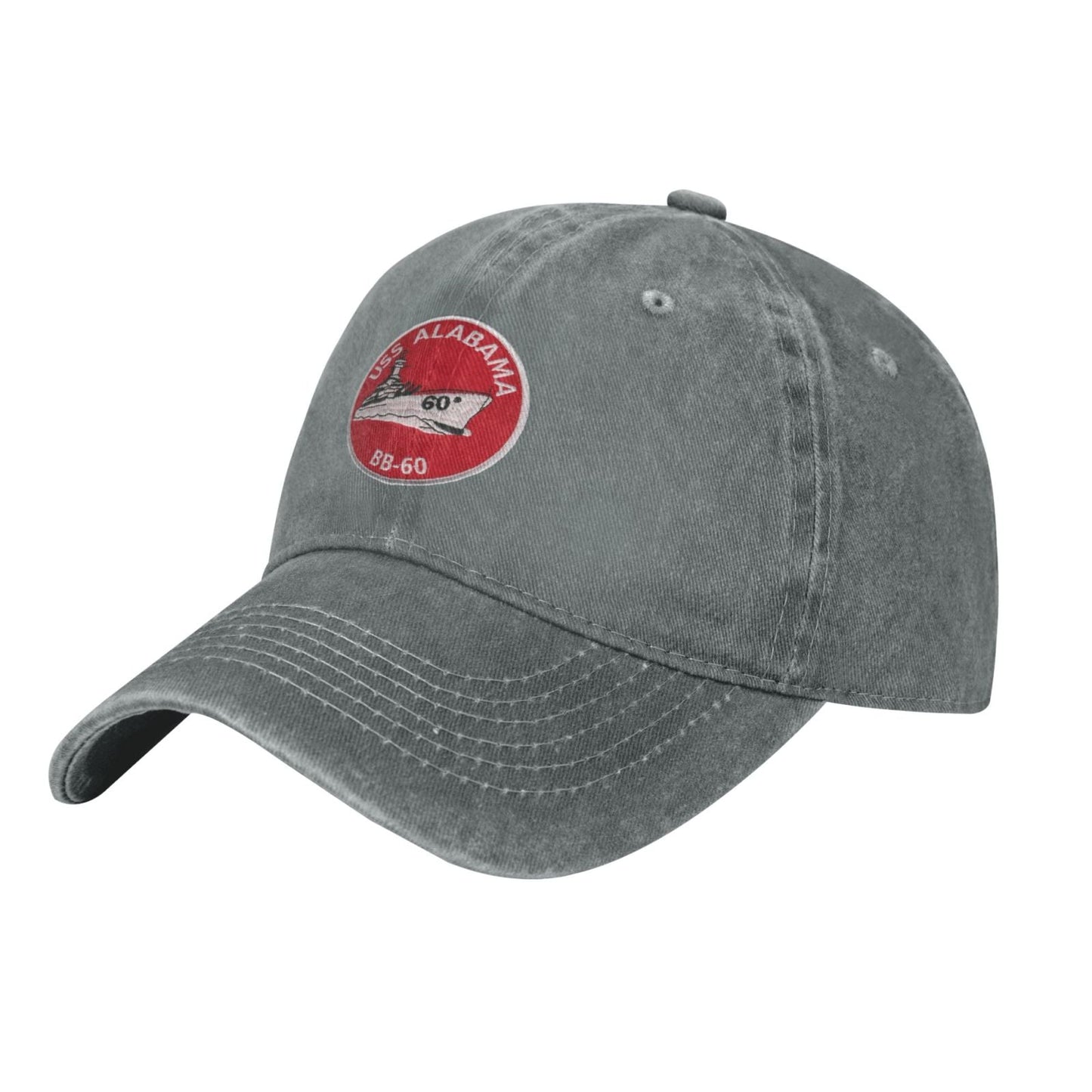 USS Alabama BB 60 Printing unisex baseball cap adjustable hats veteran gift