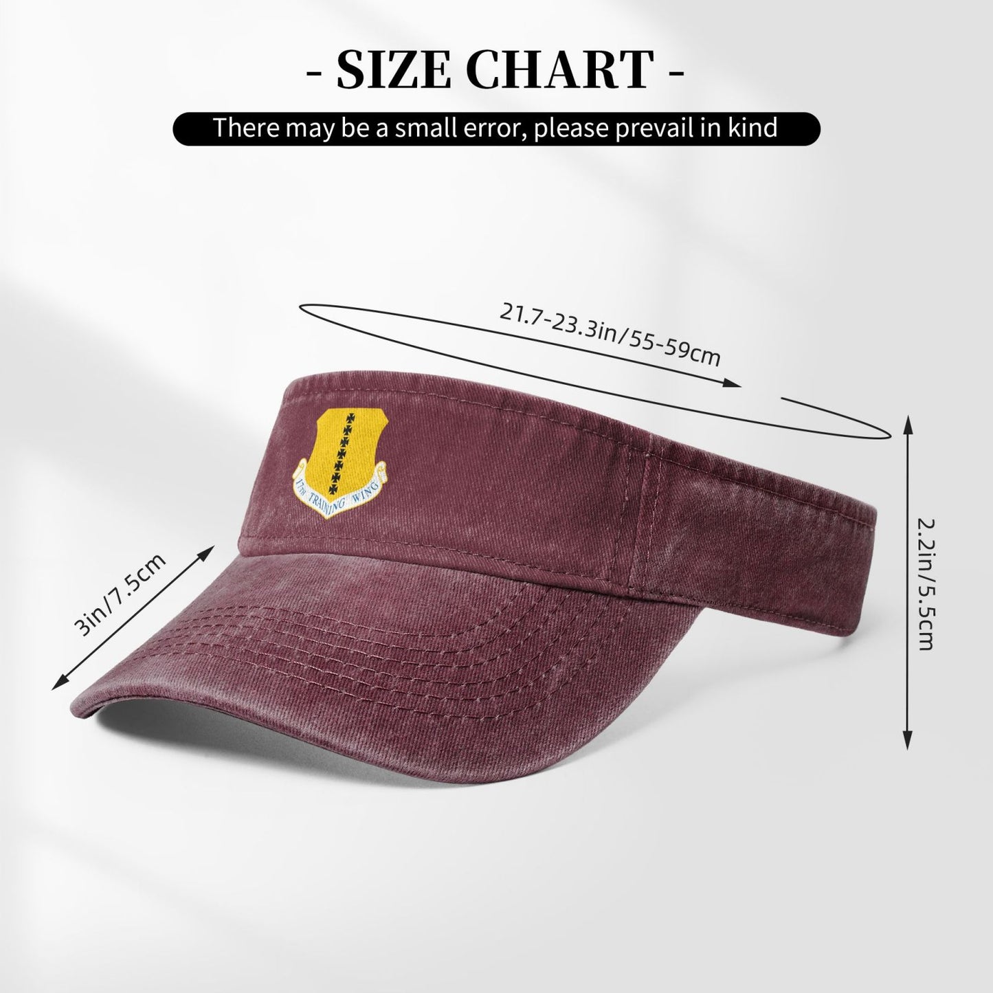 17th Training Wing Printing adjustable Empty Top Baseball Sun Cap unisex outdoor sport hat veterans gift