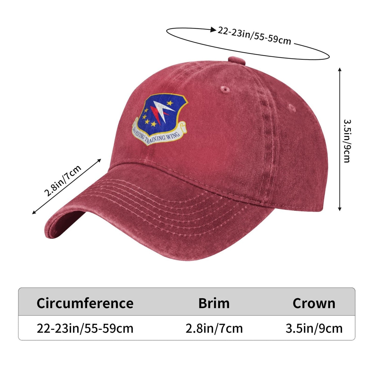 14th Flying Training Wing Printing unisex baseball cap adjustable cap veteran gift