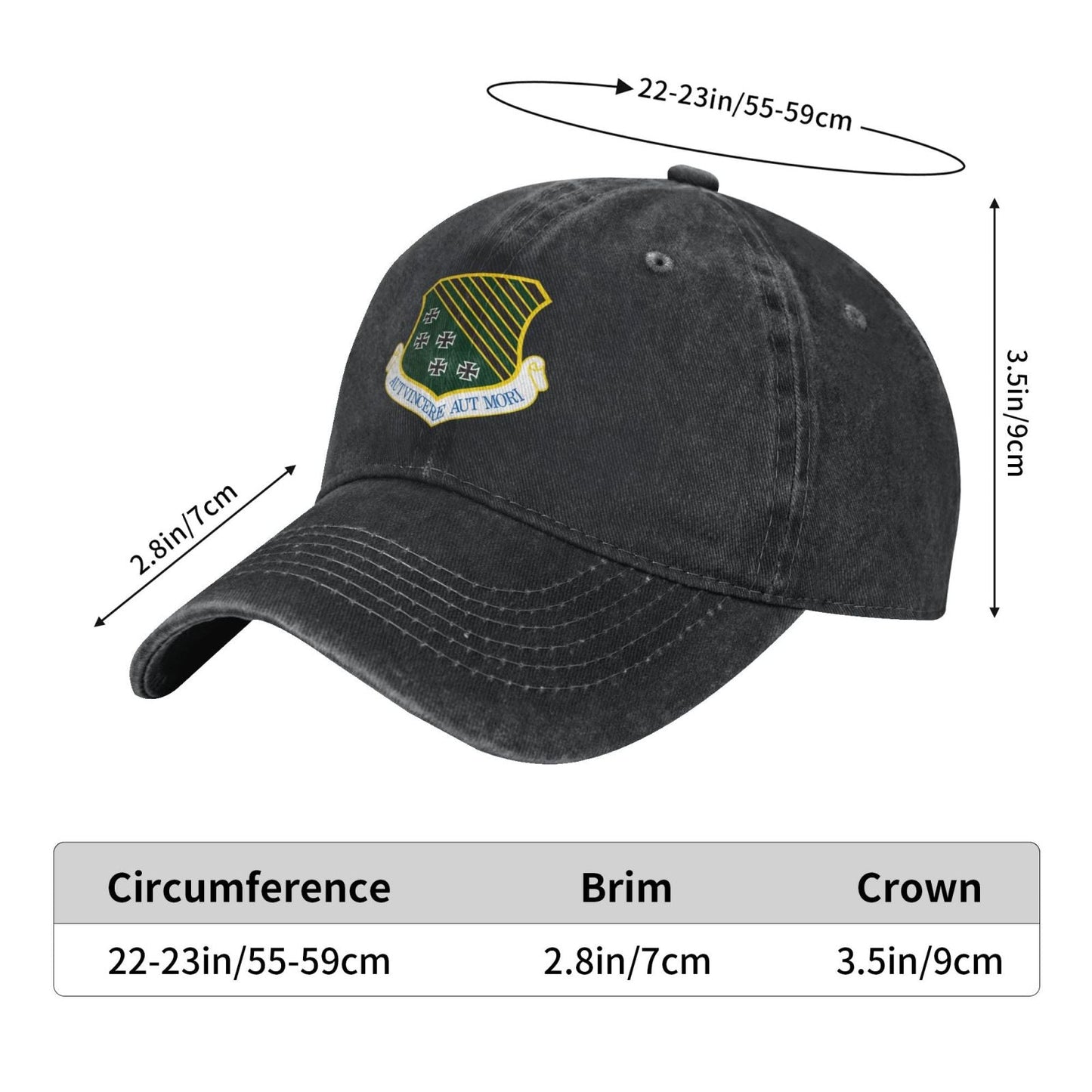 1st Fighter Wing Printed unisex baseball cap adjustable cap veteran gift