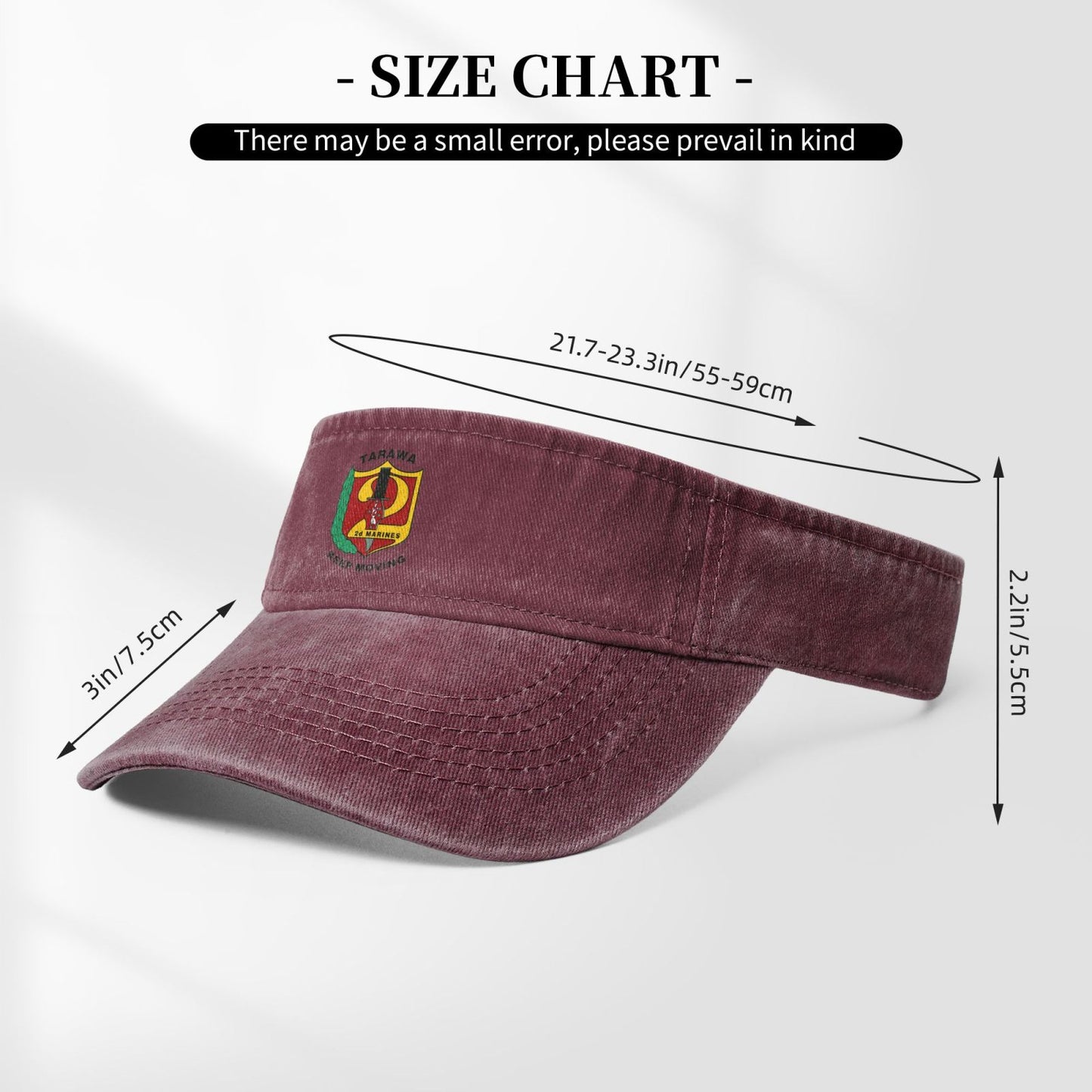 2nd Marine Regiment Printing adjustable Empty Top Baseball Sun Cap unisex outdoor sport hat veterans gift