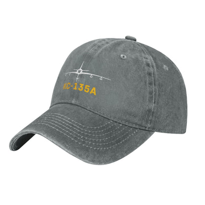 KC-135A Printed unisex baseball cap adjustable cap outdoor sunshade trucker hat