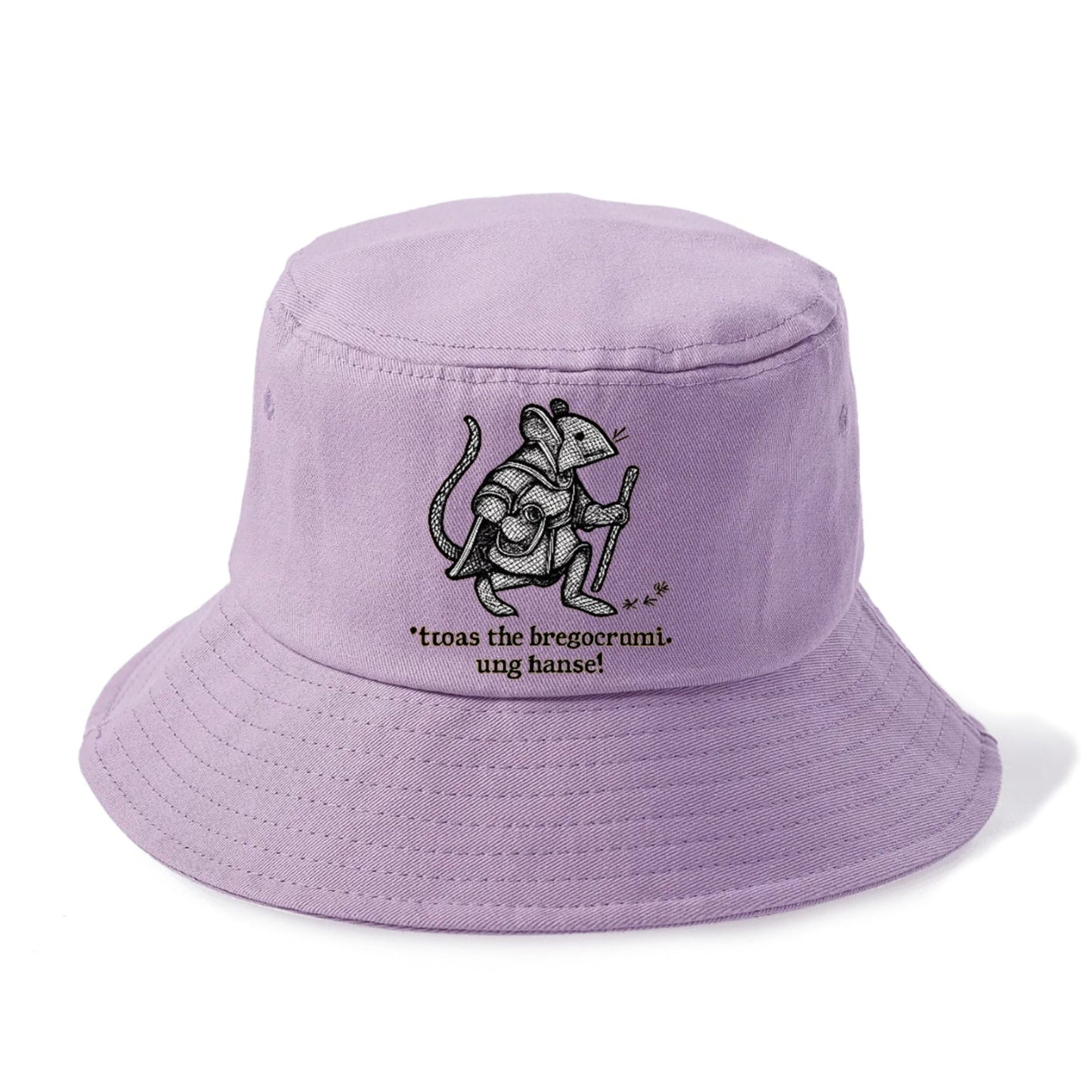 Fantasyanimalillustrationwithtext Bucket Hat