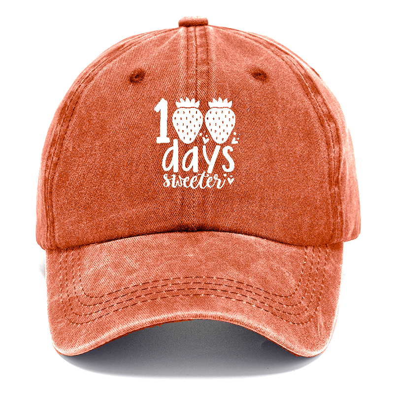 100 Days Sweeter Classic Cap