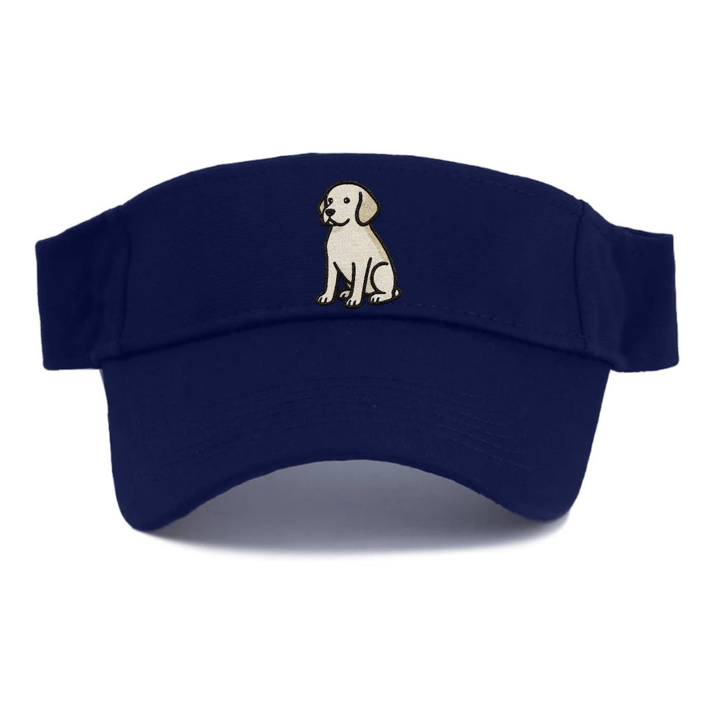 Beagle Lemon White Joyful Spirit Visor