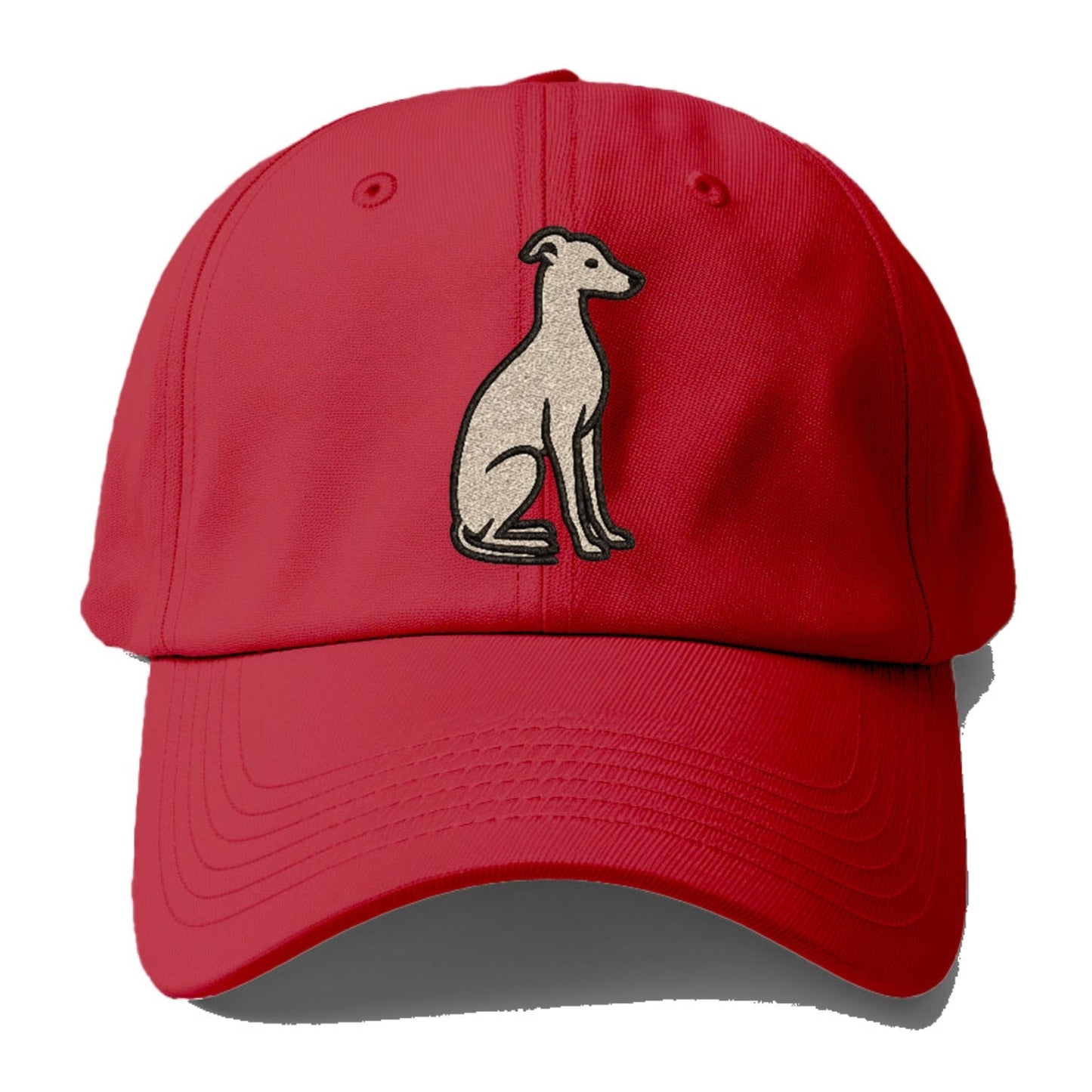 Italian Greyhound Gray Sitting Pose Baseball Cap