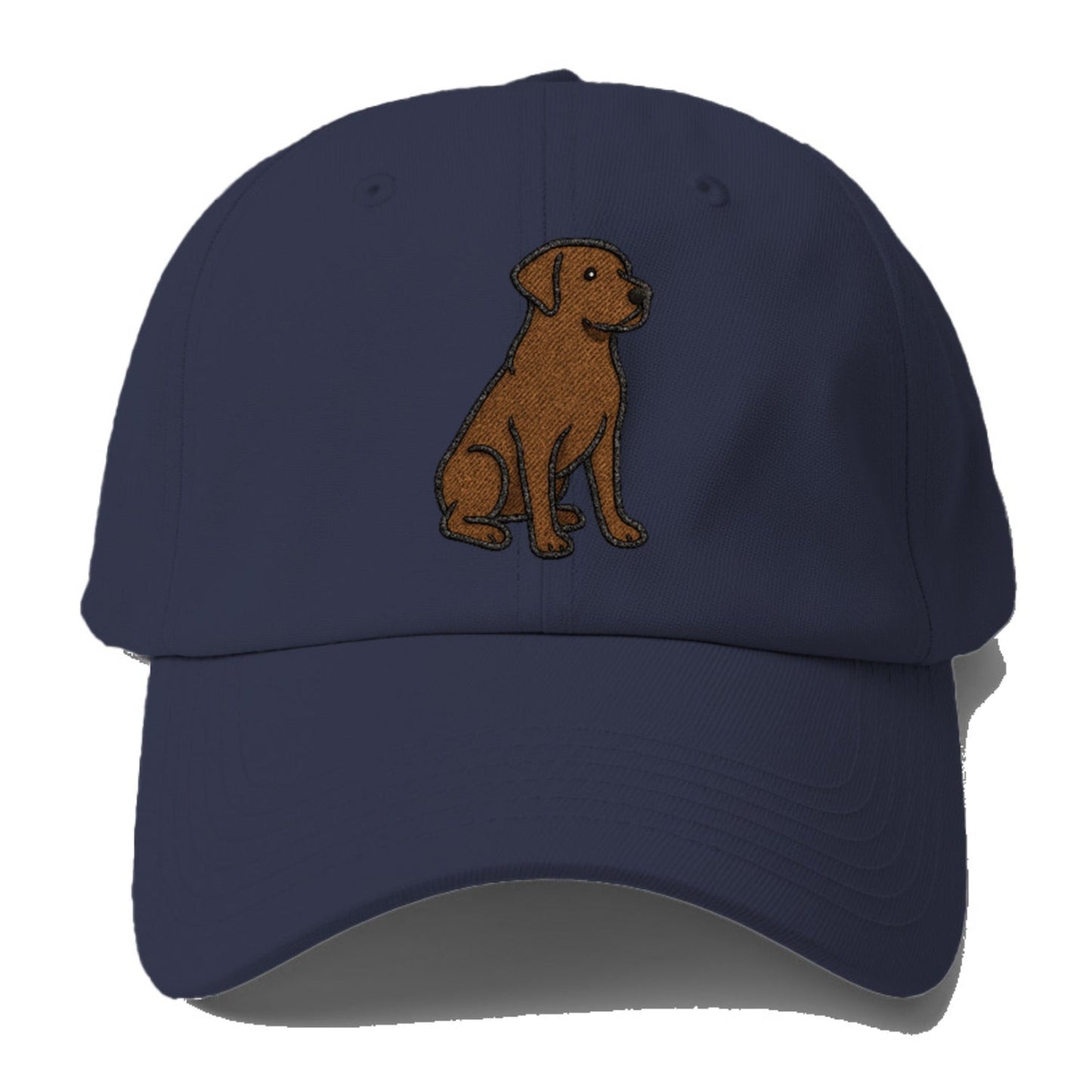 Chocolate Labrador Retriever Loyal Companion Baseball Cap