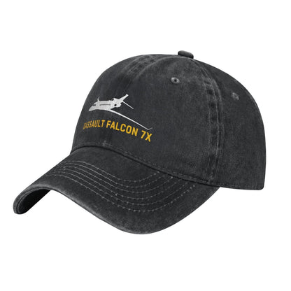 Dassault Falcon 7X Printing unisex baseball cap adjustable hats Outdoor leisure hat veteran gift