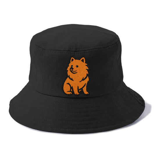 Pomeranian Orange Fluffy Charm Bucket Hat
