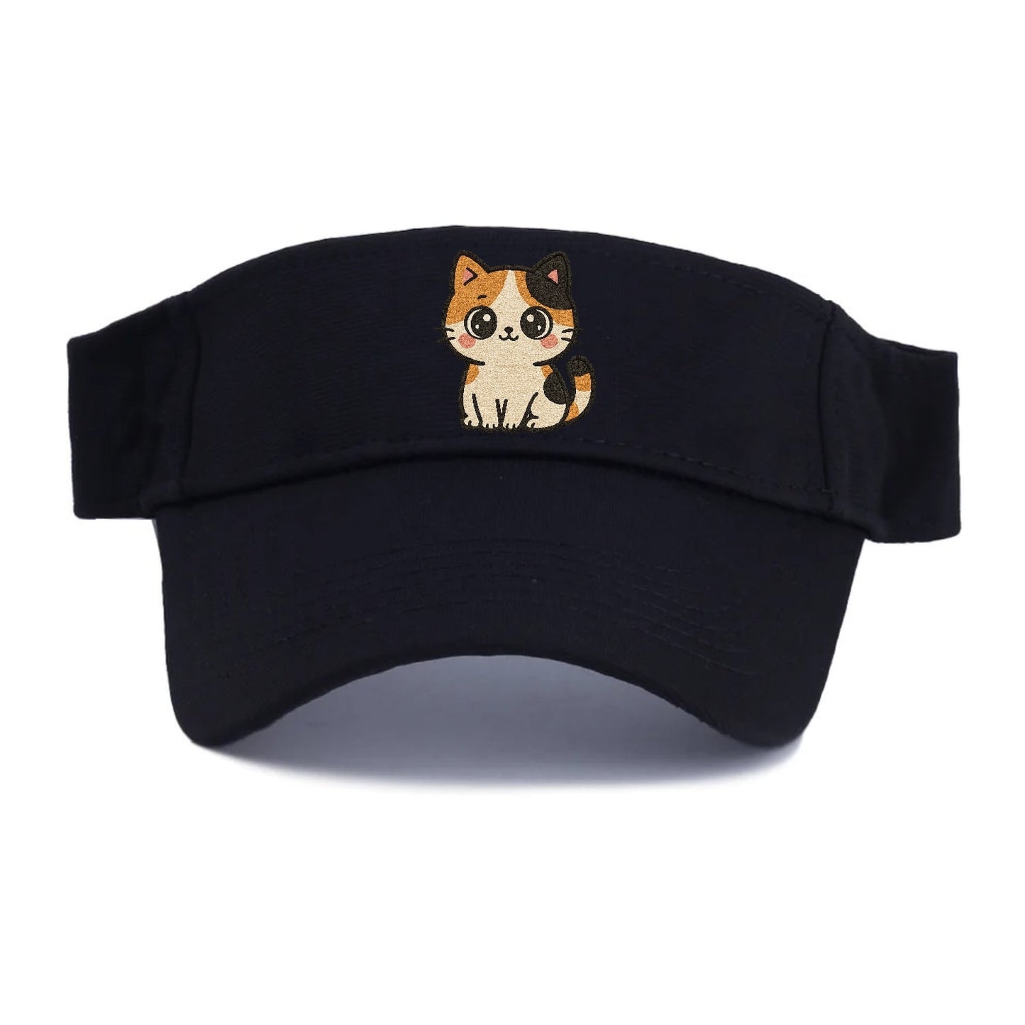 Calico Cat Patchwork Charm Visor
