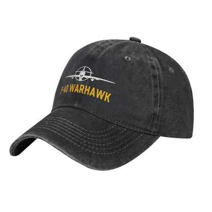 P-40 Warhawk Printing unisex baseball cap adjustable hats veteran gift