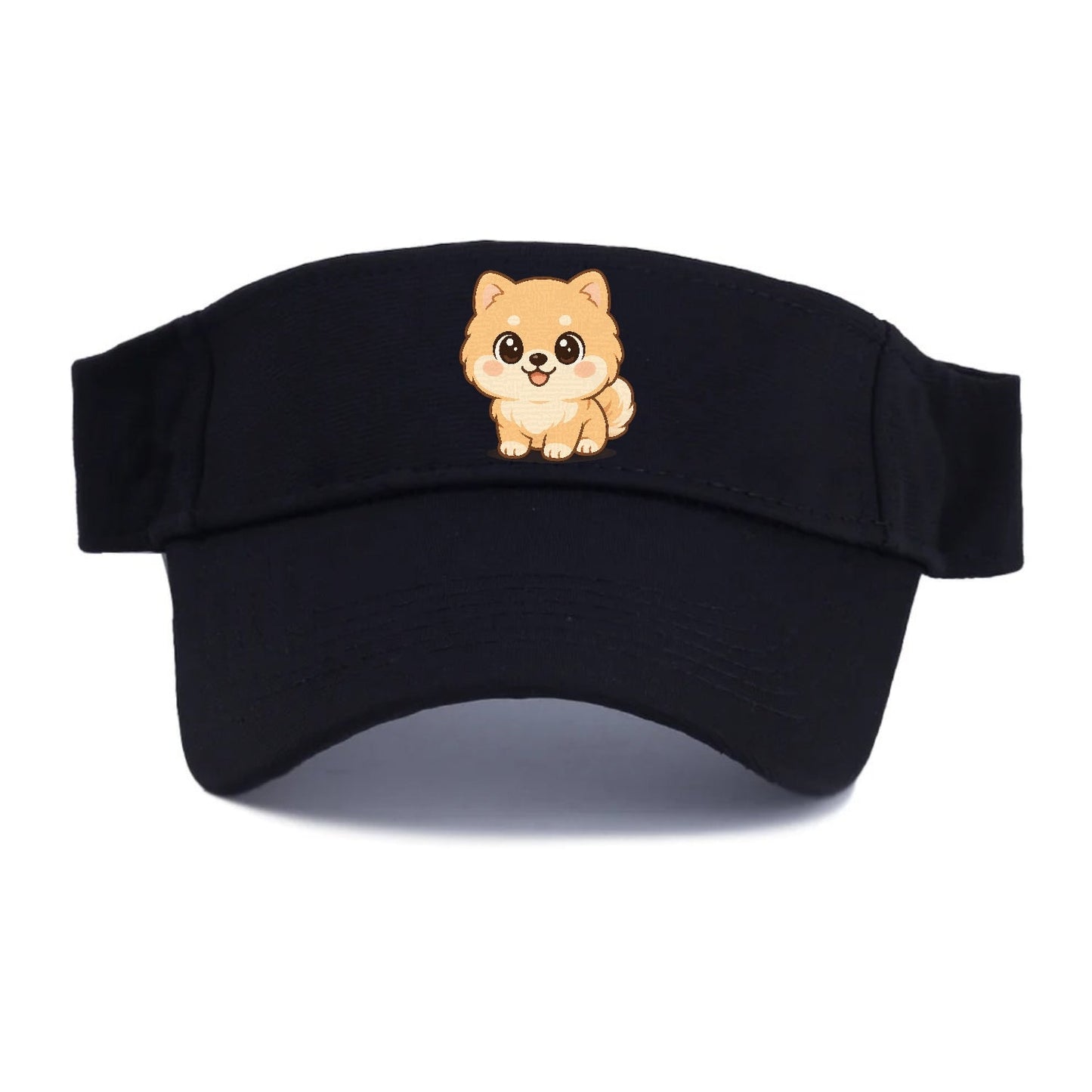 Pomeranian Fluff & Spirit Visor