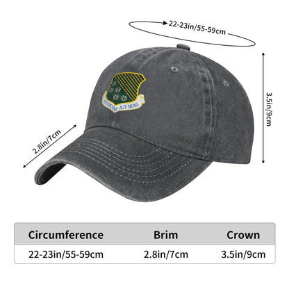1st Fighter Wing Printed unisex baseball cap adjustable cap veteran gift