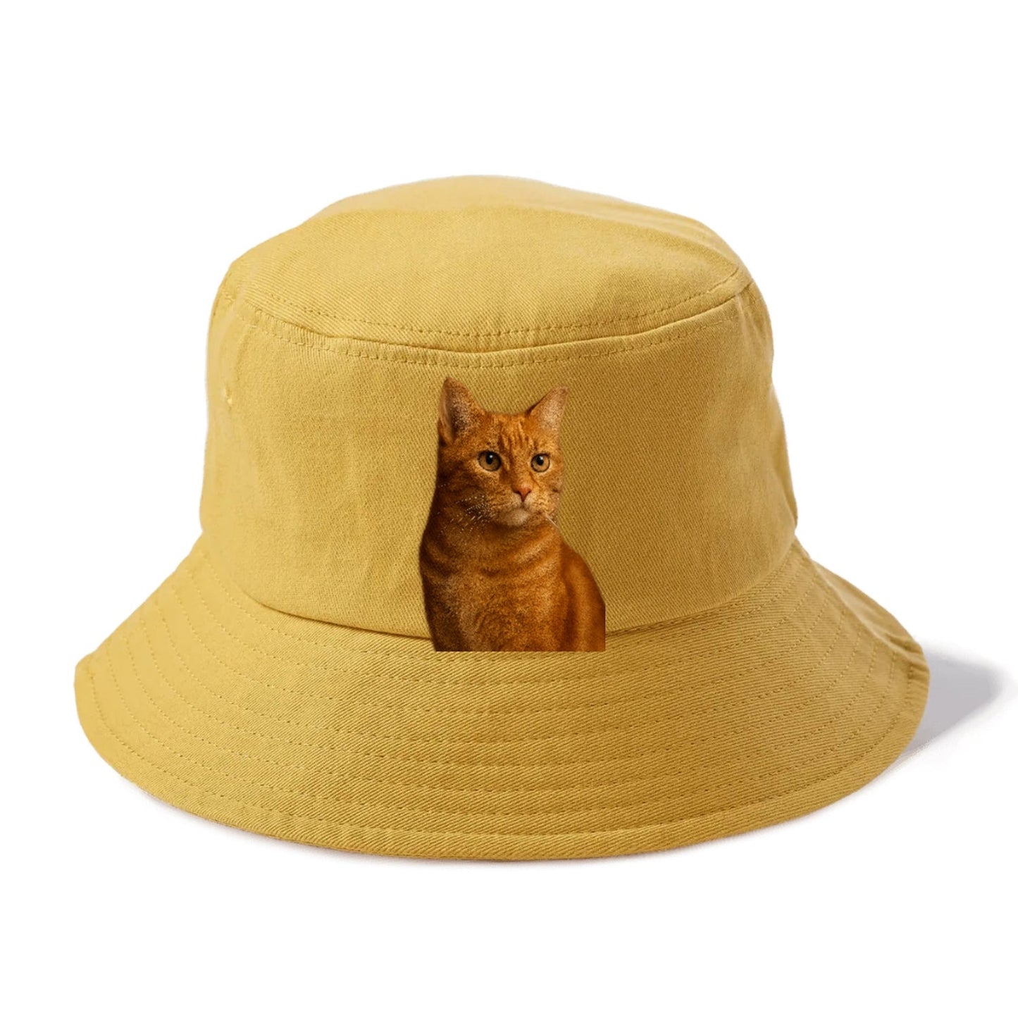 Ginger Cat Warmth Bucket Hat