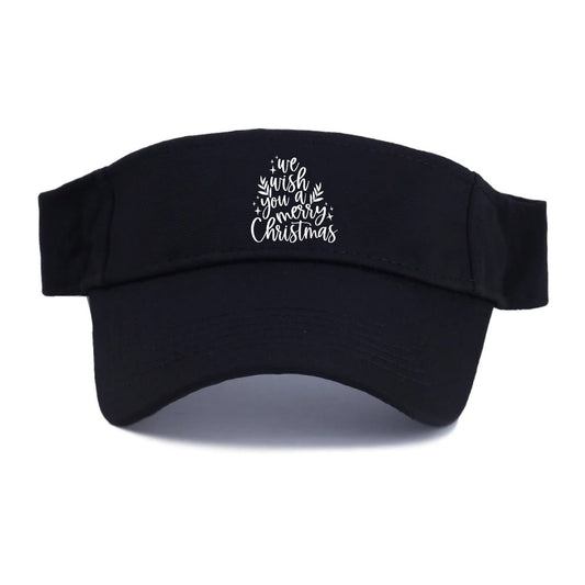 Winter Wonderland We Wish You A Merry Christmas Visor