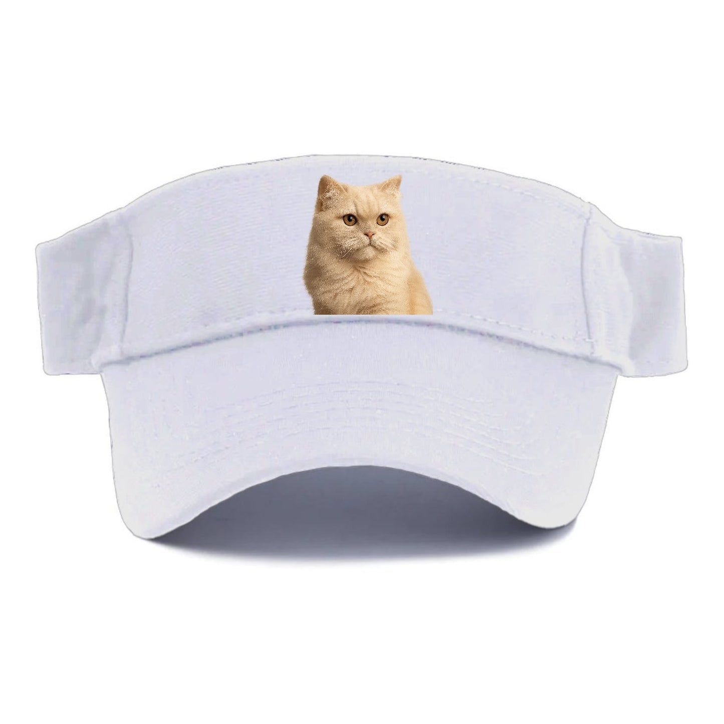 Cream Persian Fluffy Elegance Visor