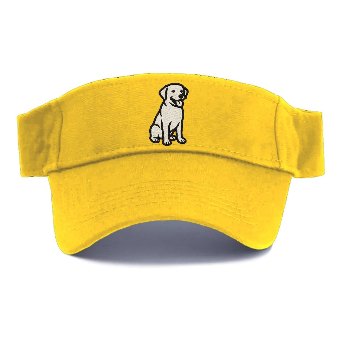 Labrador Happy Panting Joyful Spirit Visor