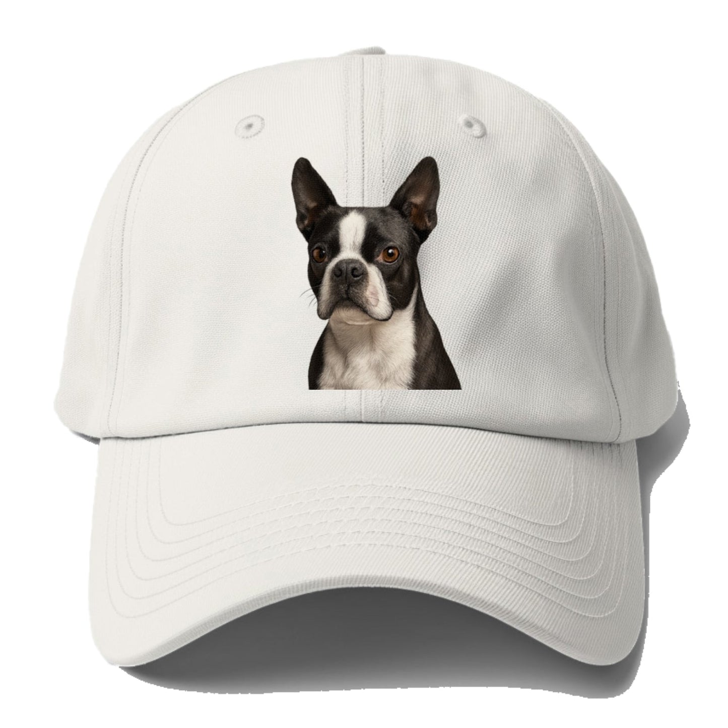 Boston Terrier Portrait Design Baseball Cap