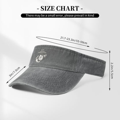 Eagle Globeand Anchor Printing adjustable Empty Top Baseball Sun Cap unisex outdoor sport hat veterans gift
