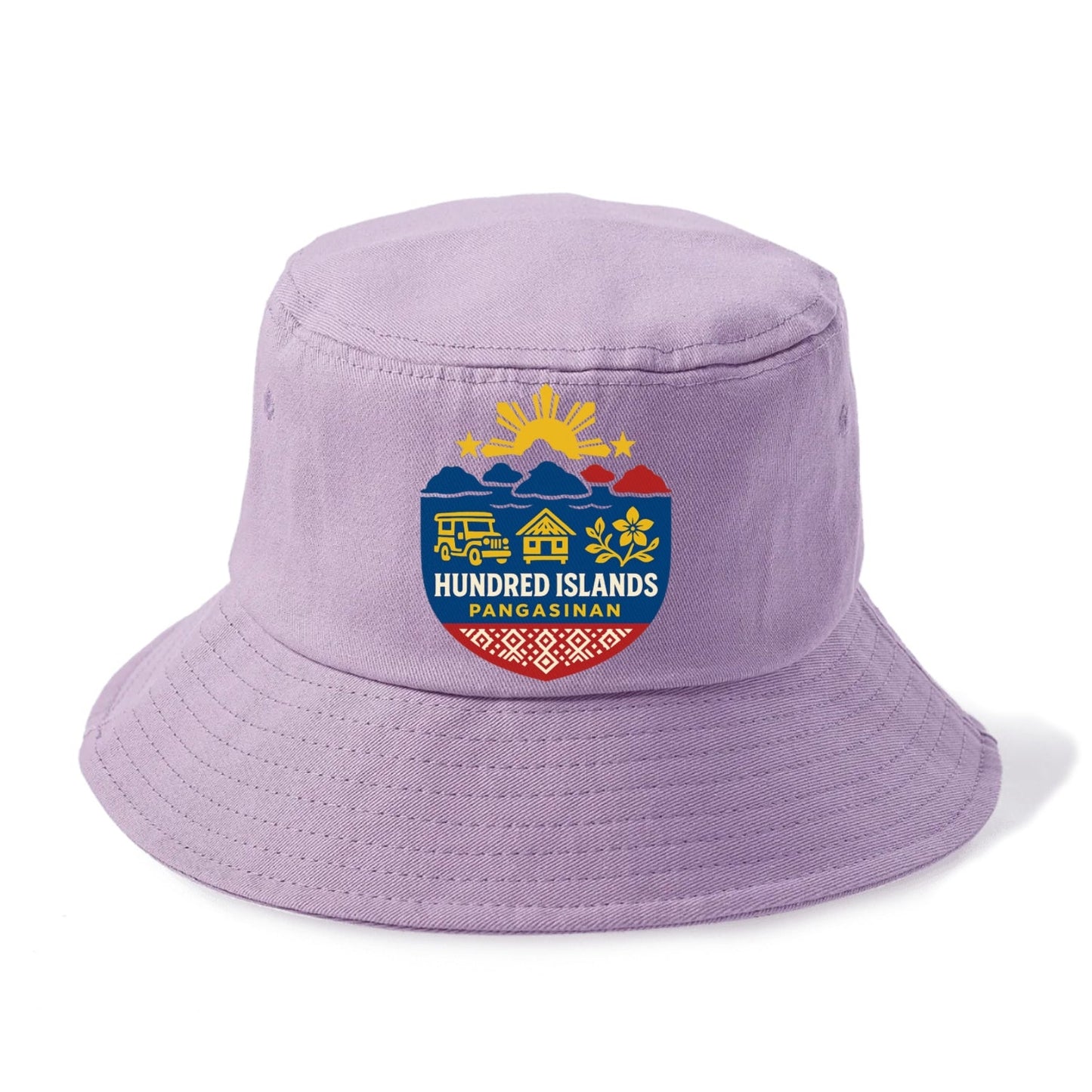 Travel Tourism Badge Bucket Hat