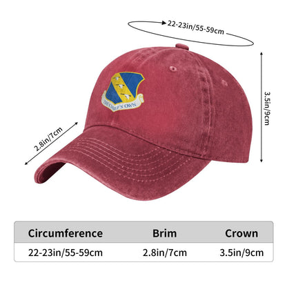 11th Wing Printing unisex baseball cap adjustable cap veteran gift