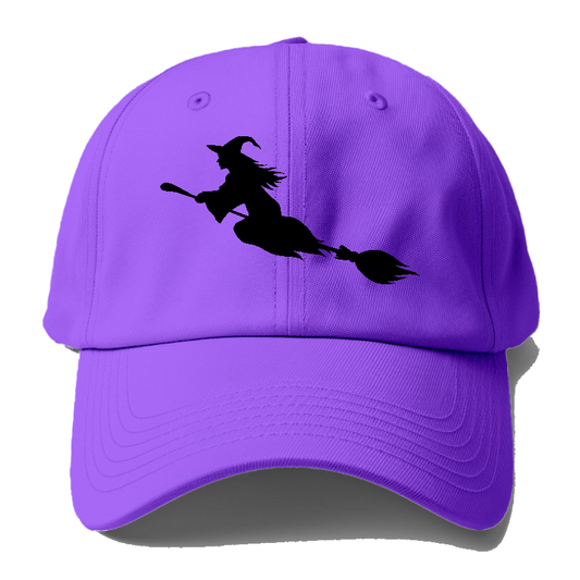 202308151409 Witch On Broom 1 Baseball Cap