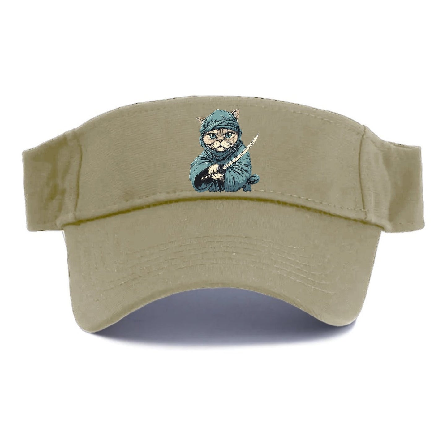 Ninja Cat Fierce Feline Warrior Visor