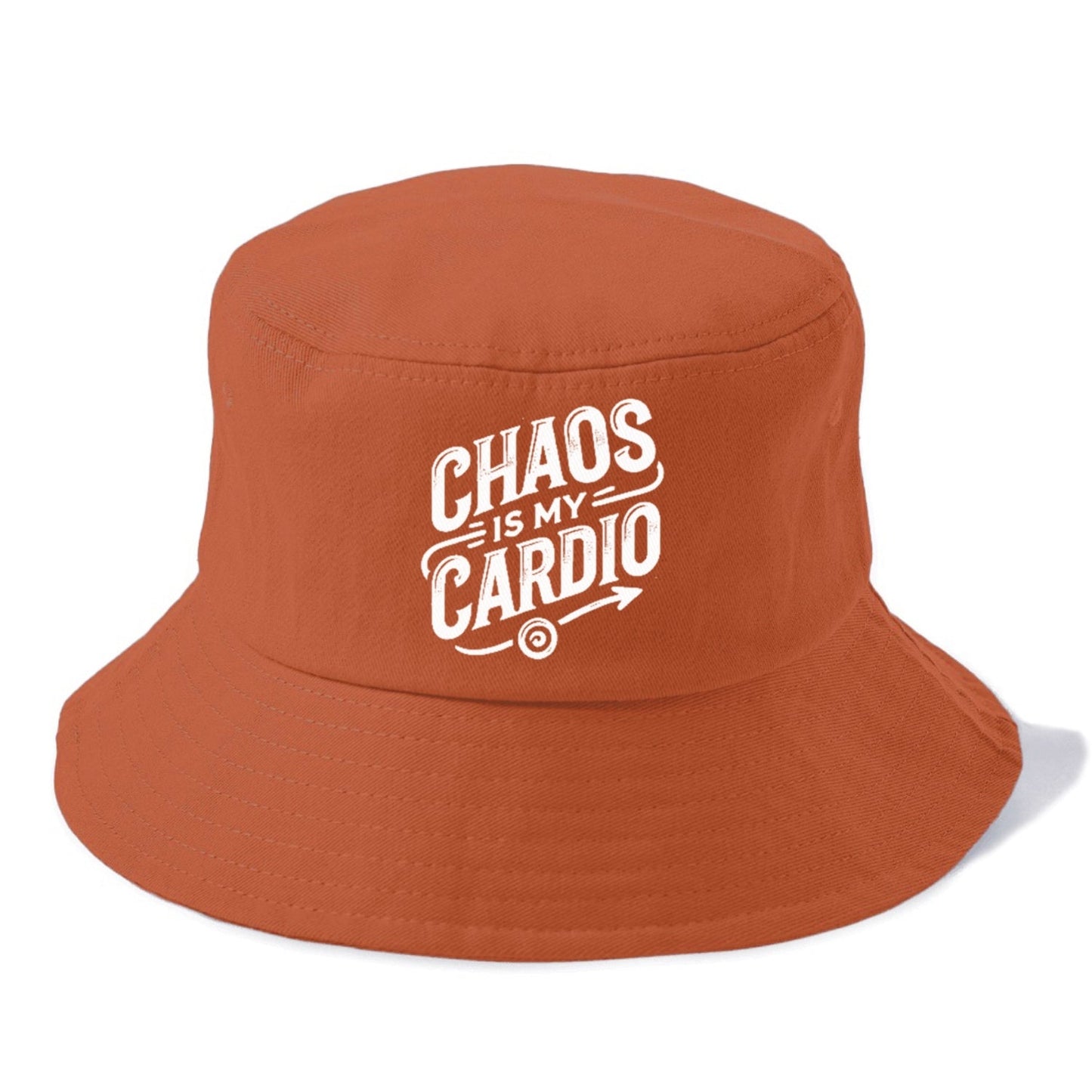 Chaos Is My Cardio Bucket Hat