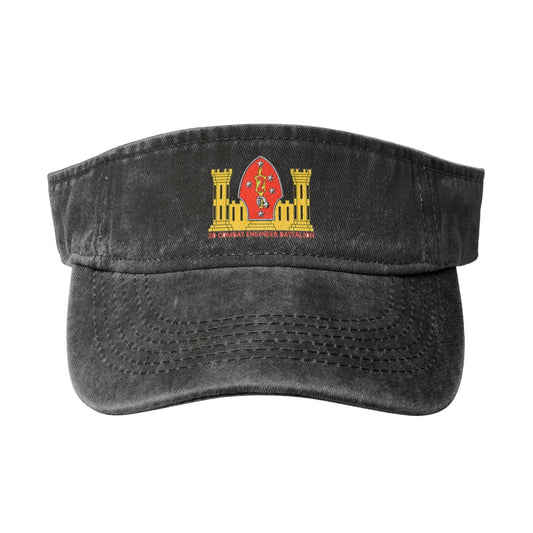 2nd CEB Insignia Printing adjustable Empty Top Baseball Sun Cap unisex outdoor sport hat veterans gift