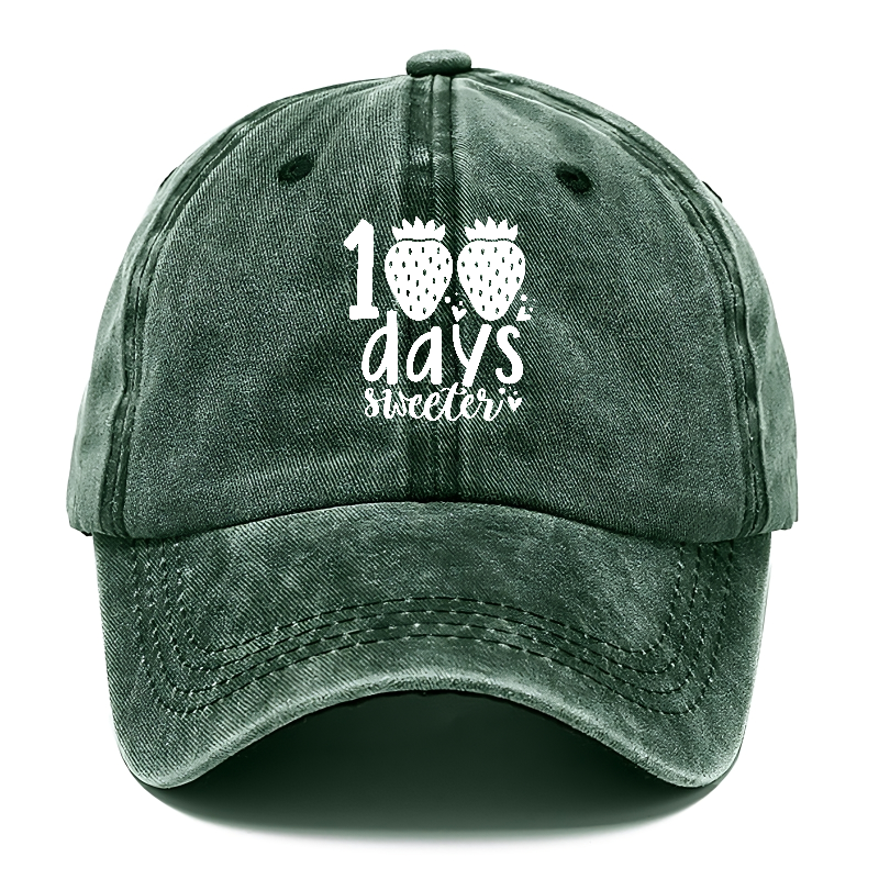 100 Days Sweeter Classic Cap