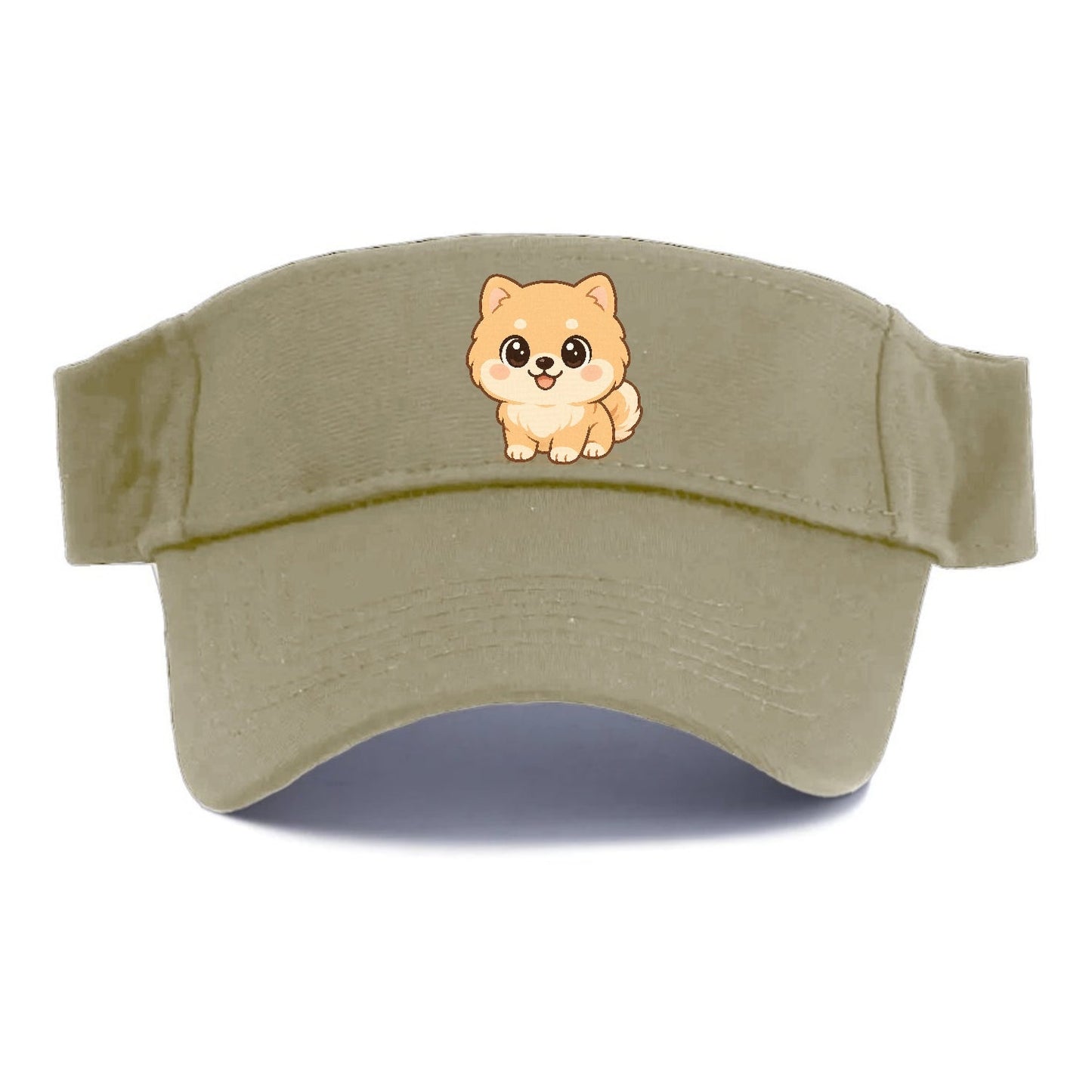 Pomeranian Fluff & Spirit Visor