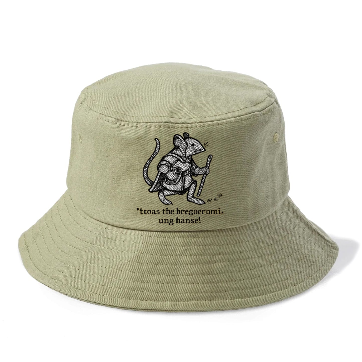 Fantasyanimalillustrationwithtext Bucket Hat