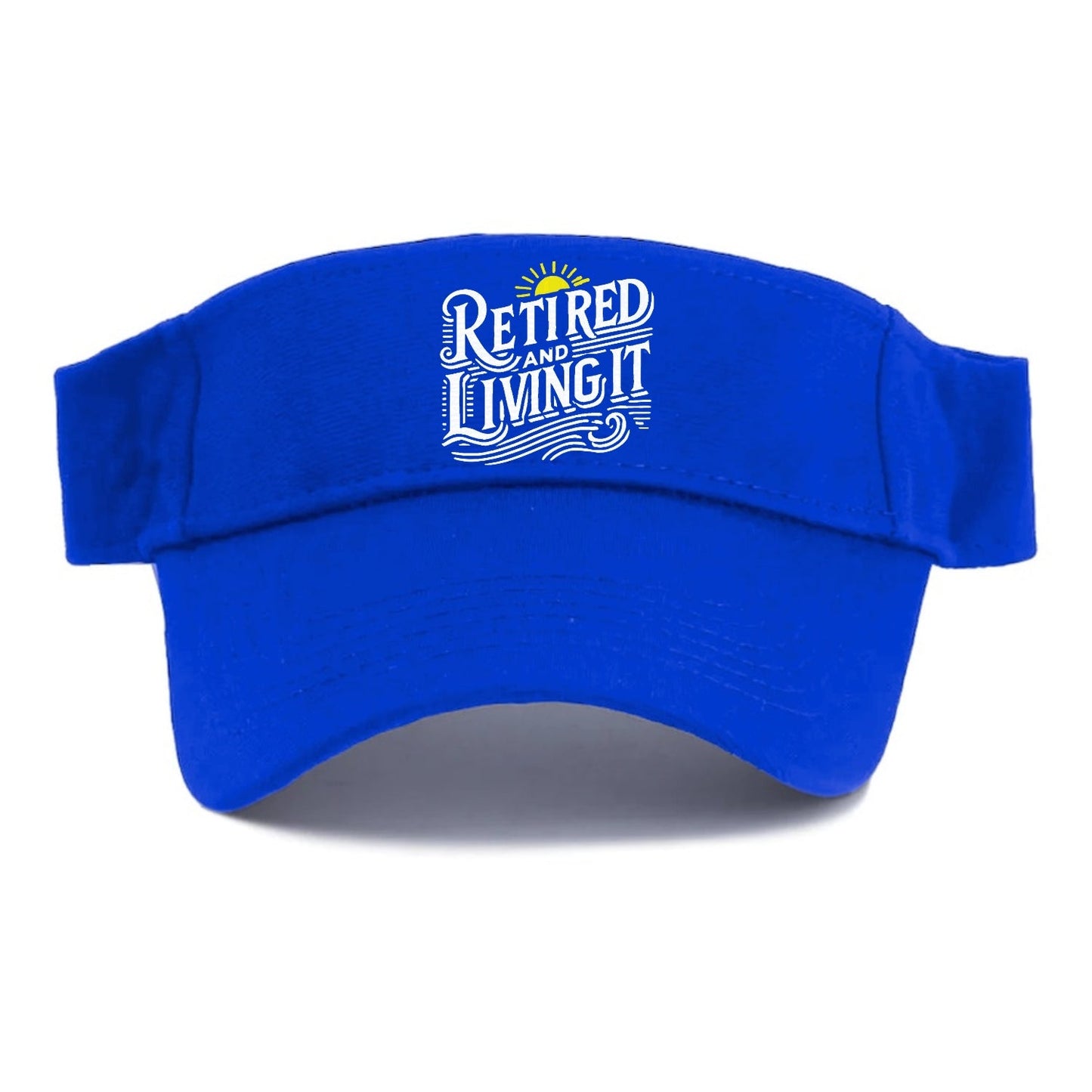 Retired And Living It Visor