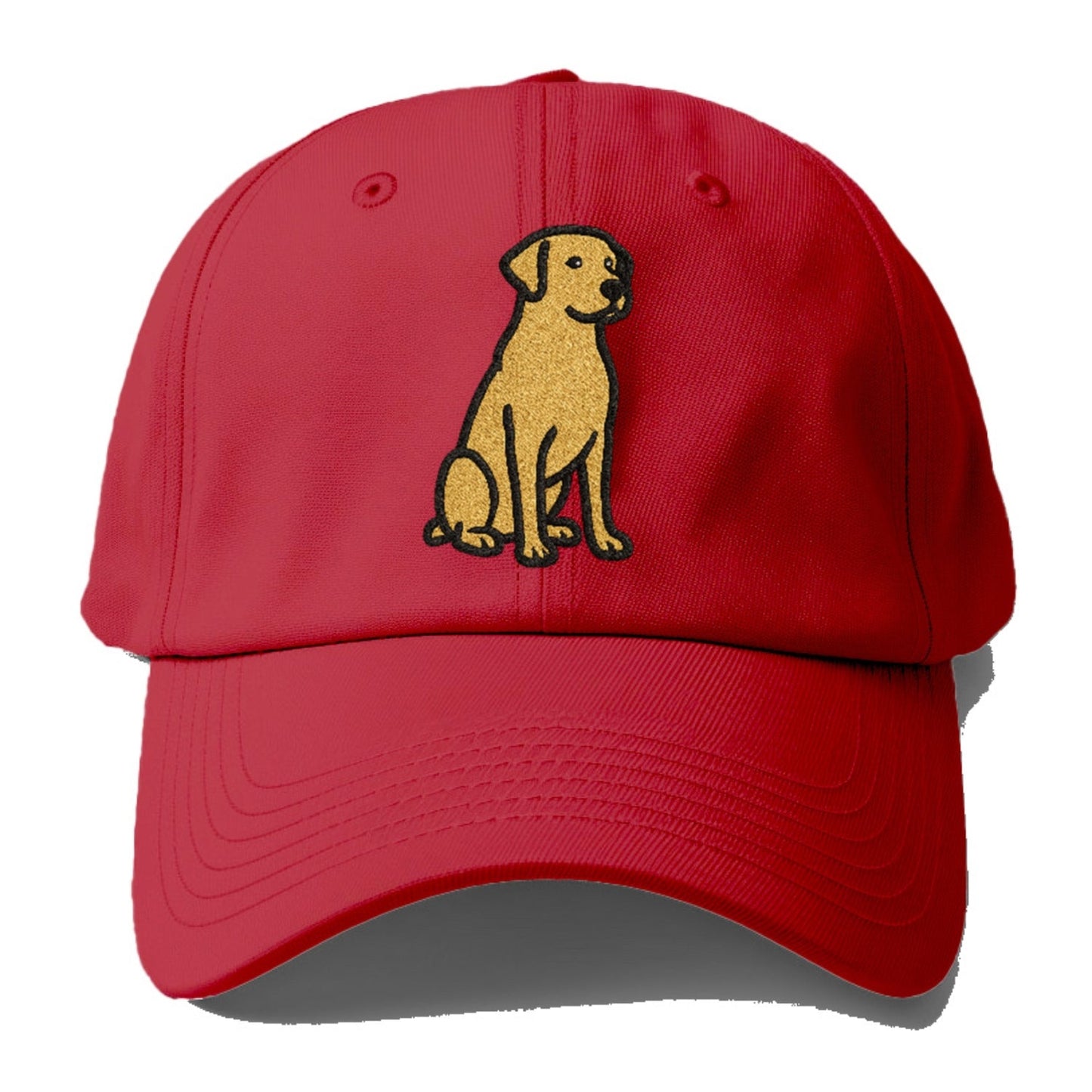 Yellow Labrador Loyal Companion Baseball Cap