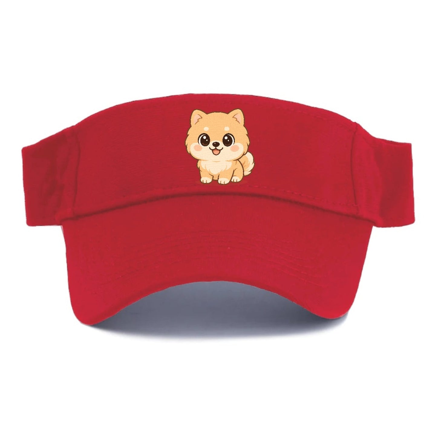 Pomeranian Fluff & Spirit Visor