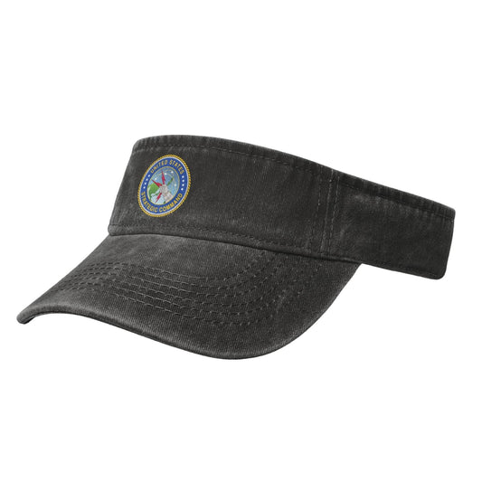 Seal Of The United States Strategic Command Printing adjustable Empty Top Baseball Sun Cap unisex outdoor sport hat veterans gift